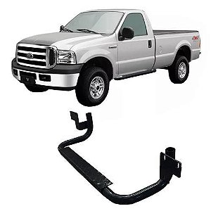 Estribo F250 Cabine Simples Chapa Preto F-250