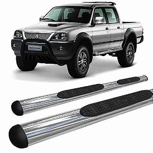 Estribo L200 Sport/outdoor Oblongo Oval Cromado