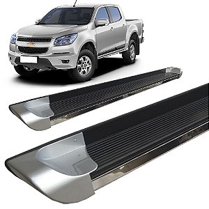 Estribo S10 2012 a 2020 Alumínio Personalizado Prata C D