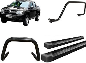 Kit Quebra Mato Estribo Plataforma Santo Antônio Oroch Preto