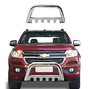 Para-Choque de Impulsão S10 12 a 2020 Cromado C/Chapa