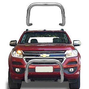 Para-Choque de Impulsão S10 12 a 2020 Cromado S/Barra