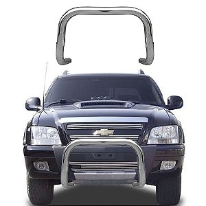 Para-Choque de Impulsão S10 94 a 2011 Cromado S/Barra