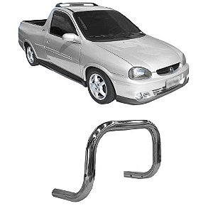 Para-Choque de Impulsão S/Barra Pickup Corsa Cromado