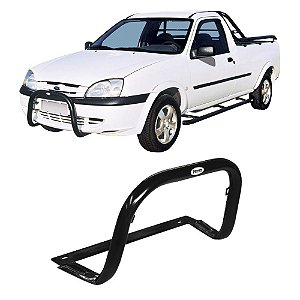Para-Choque de Impulsão S/Barra Pickup Courier Preto