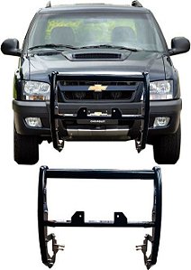 Quebra Mato Suporte Guincho Preto S/Protetor de Farol Blazer