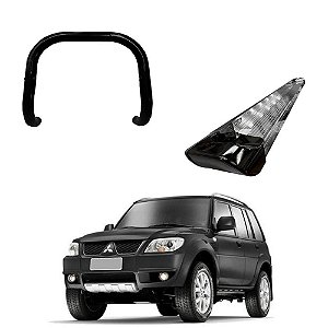 Kit Quebra Mato Estribo Personalizado Preto  Brilhante  TR4 Todos os Anos