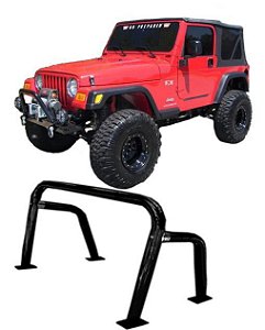 Santo Antônio Jeep wrangler Preto Compatível Até 1988