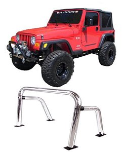 Santo Antônio Jeep wrangler Cromado Compatível Até 1988