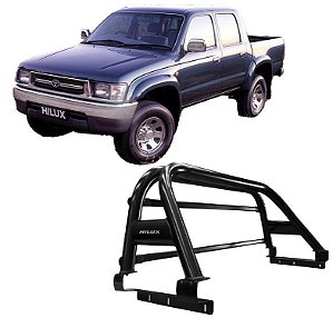 Santo Antônio Hilux Cabine Dupla 1998 A 2004 Preto