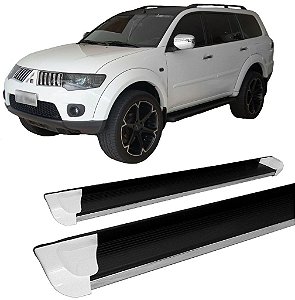 Estribo Pajero Dakar Personalizado Branco 2011 ate 2020