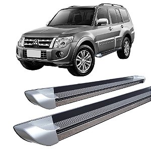Estribo Pajero Full Personalizado Prata
