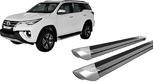 Estribo Personalizado Ponteira Prata SW4 2016 2020