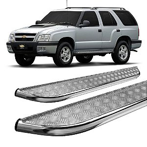Estribo Chapa Blazer 1995 A 2011 Cromado