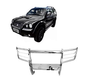 Quebra mato Cromado Pajero Sport 04/10 C Base de Guincho