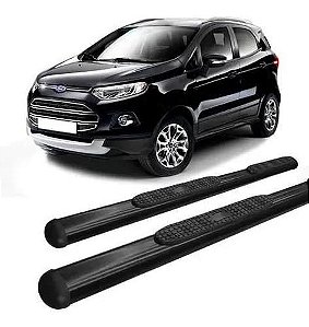 Estribo Ecosport 2013 A 2020 Oblongo Oval Preto