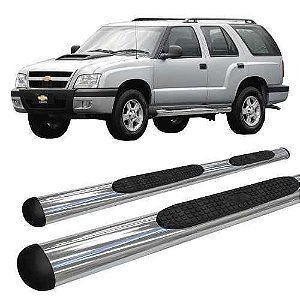 Estribo Oval Blazer 1995 A 2011 Cromado
