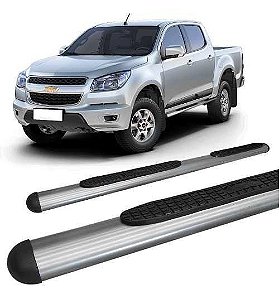 Estribo Oval S10 2012 A 2017 Cabine Dupla Grafite S-10