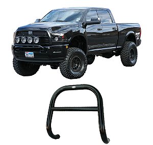 Para-Choque De Impulsão Dodge Ram 95 a 2011 Preto C/Barra