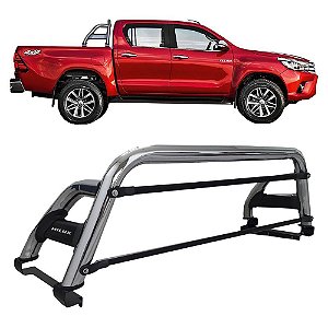 Santo Antonio H2 Cromado Hilux 2016 a 2020