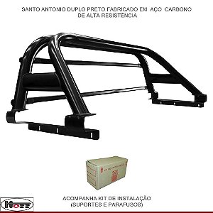 Santo Antonio Duplo Ranger 2013 em Diante Preto