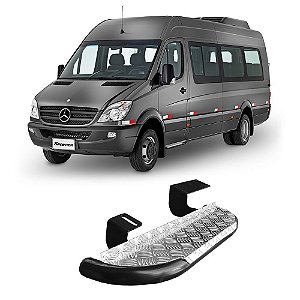 Estribo Sprinter 515 Lado Motorista Chapa 2,5" Cromado