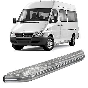 Estribo Sprinter 310 D LD Chapa 2.5" Cromado