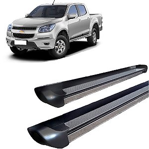 Estribo S10 2012 a 2020 personalizado Preto  C D