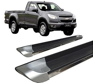 Estribo S10 2012 a 2020 Personalizado Prata C S