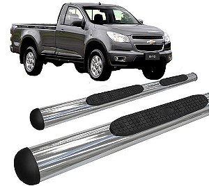 Estribo S10 2012 a 2020 Oval Oblongo Cromado C S