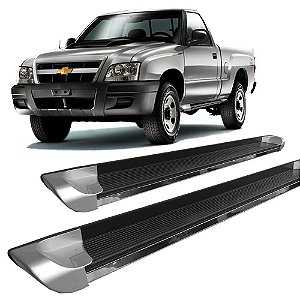 Estribo S10 1995 a 2011 Personalizado Prata C S