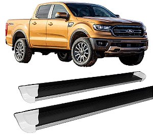 Estribo Ranger 2013 a 2020 Personalizado Branco C D