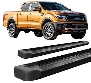 Estribo Ranger 2013 a 2020 Alumínio P1 Preto C D