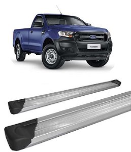Estribo Ranger 2013 a 2020 Alumínio P1 Prata C S