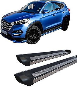 Estribo Personalizado Preto Fosco Para Tucson 2017 a 2020