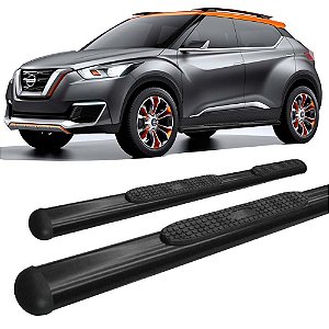 Estribo Nissan Kicks Oblongo Oval Preto