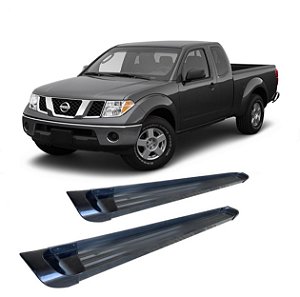 Estribo Frontier ate 2008 a 2016 Chapa de Aluminio Preto