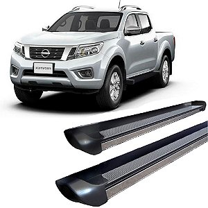 Estribo Frontier 2017 a 2020 personalizado Preto