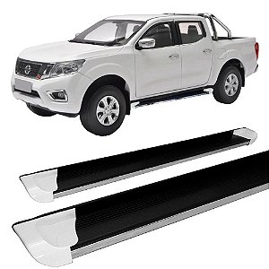 Estribo Frontier 2017 a 2020 Personalizado Branco