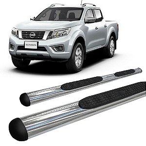 Estribo Frontier 2017 a 2020 Oval Oblongo Cromado