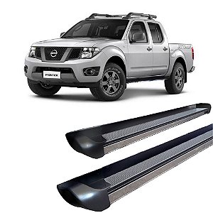 Estribo Frontier  2008 a 2016 Personalizado Preto