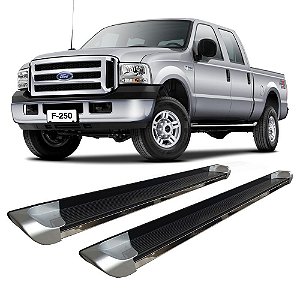 Estribo F-250 Personalizado Prata C D