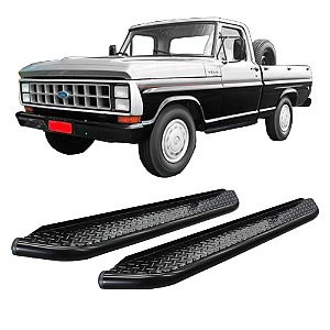 Estribo F-1000 Até 1992 Chapa Preto