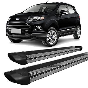 Estribo Ecosport 2013 em Diante Personalizado Preto