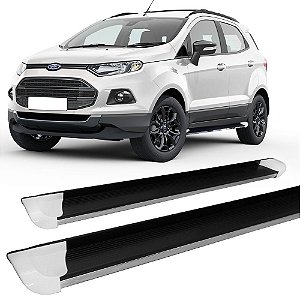 Estribo Ecosport 2013 Em Diante Personalizado Branco