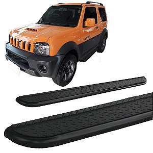 Estribo Chapa Suzuki Jimny Preto
