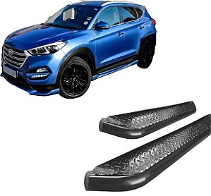 Estribo Chapa Preto Para Tucson 2017 a 2020