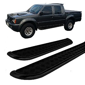 Estribo Chapa L-200 GL GLS 2,5" Preto