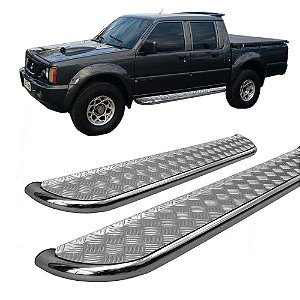 Estribo Chapa L-200 GL GLS 2,5" Cromado