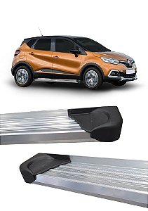Estribo Captur 2017 2018 2019 Plataforma Alumínio